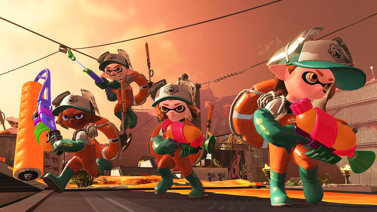 Splatoon 2 launches this July with a new set of Amiibo