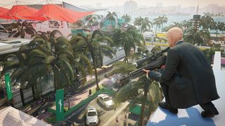 Hitman 2 trailer shows Agent 47 slapping a man in the face with a fish