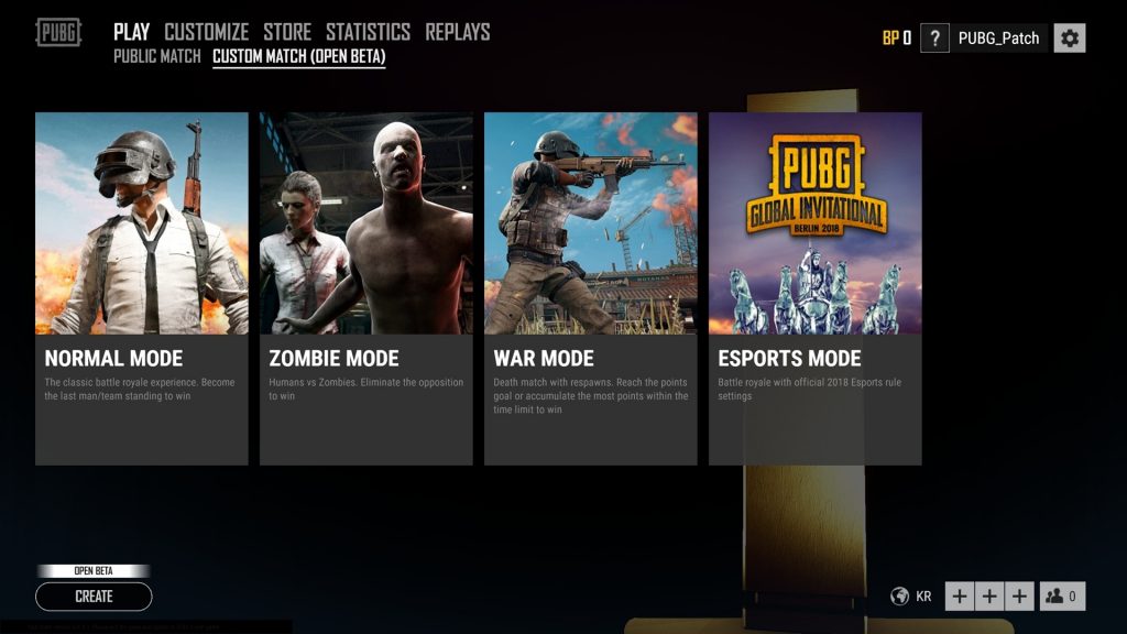 PUBG’s test servers are now hosting custom matches