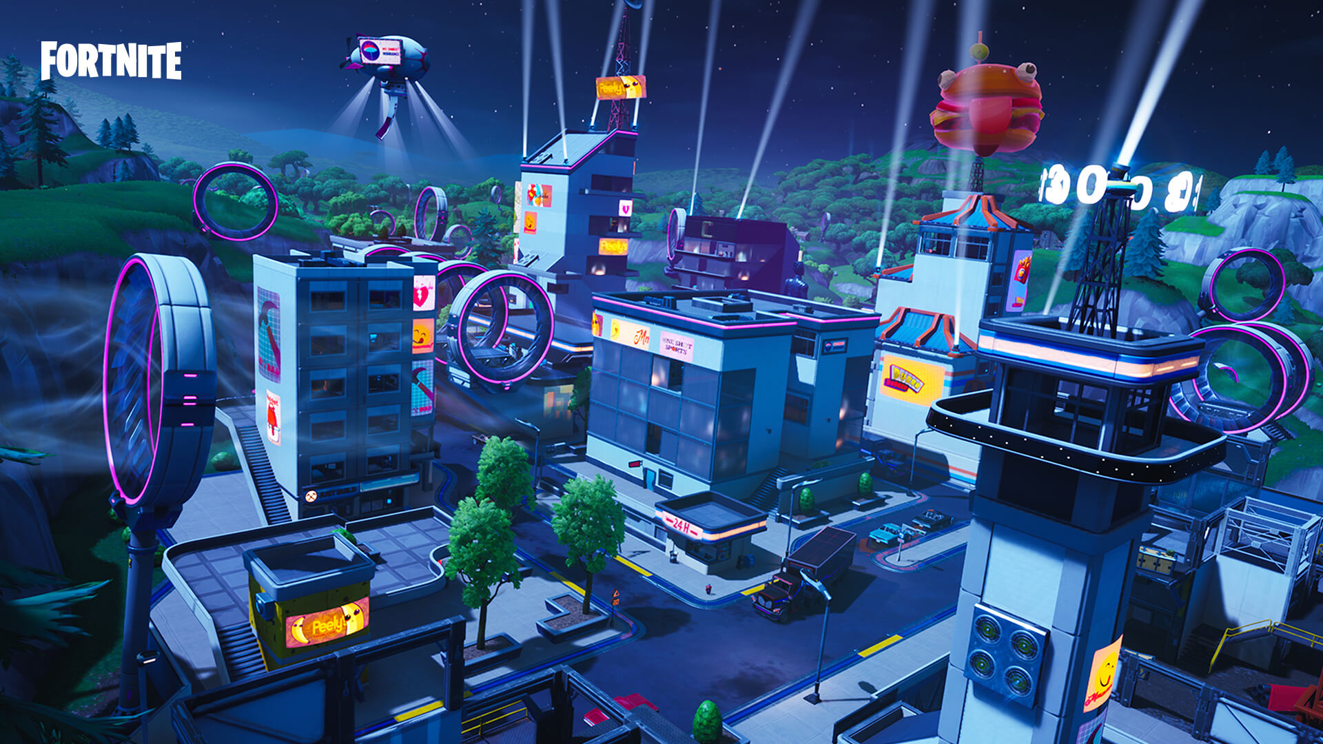 Fortnite Season 9 reveals Slipstreams, Neo Tilted and Mega Mall