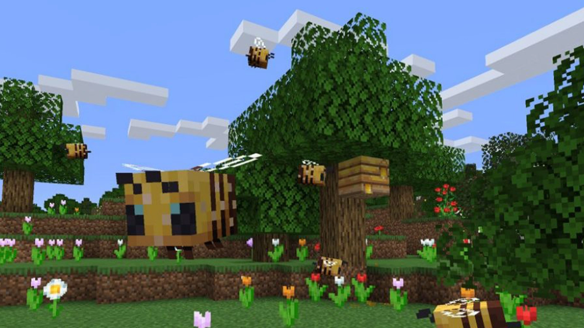 Minecraft’s latest Java update 1.15 is buzzing with bees