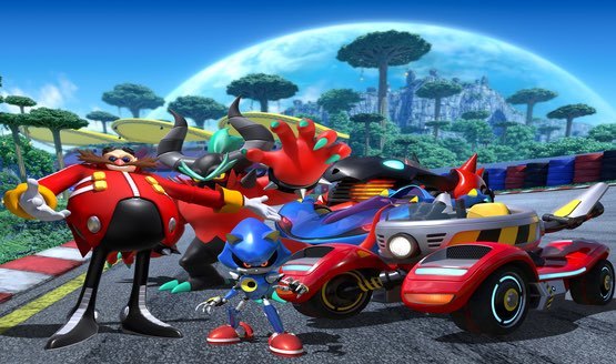 Sonic Team Racing unveils the villainous Team Eggman