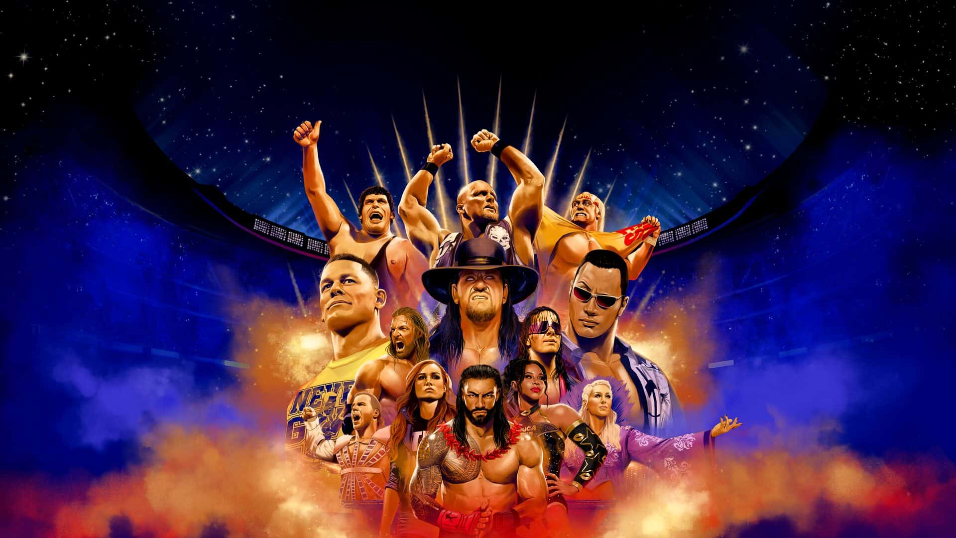 WWE 2K24 40 years of WrestleMania.