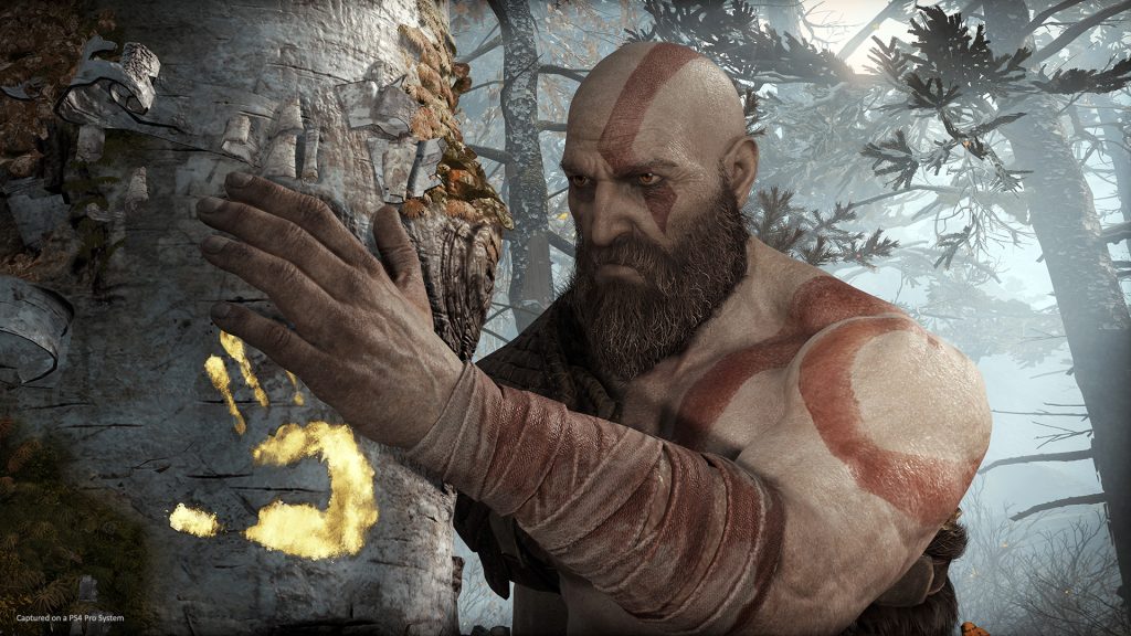 God of War video highlights progression system