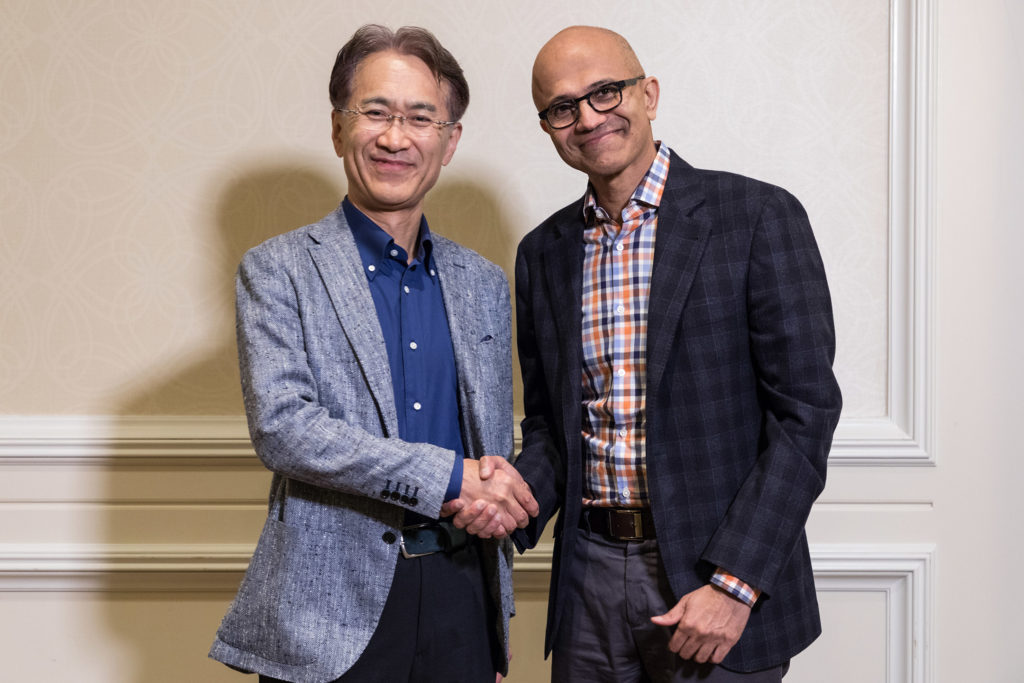 Sony and Microsoft partnering on ‘cloud based solutions for gaming experiences’