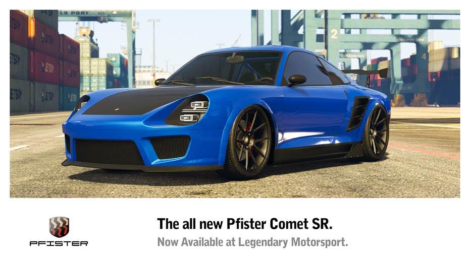 GTA Online adds Pfister Comet SR and yet more discounts