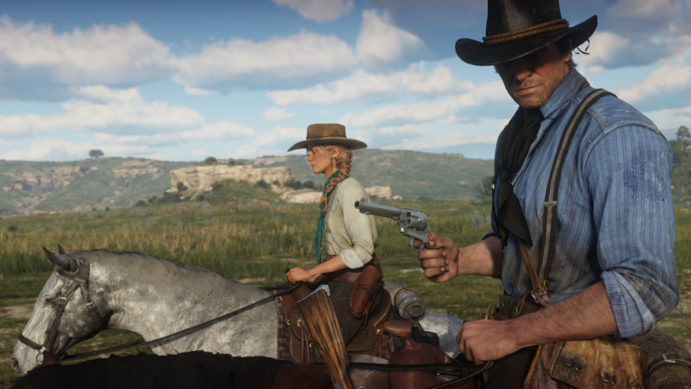 Red Dead Redemption 2’s gameplay video was captured on a PS4 Pro