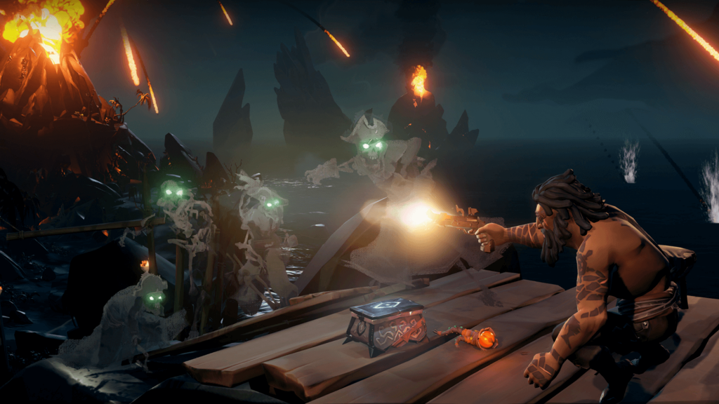 Sea of Thieves begins its second monthly update with Dark Relics