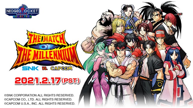 SNK Vs Capcom: The Match of the Millennium heads to Nintendo Switch later this month