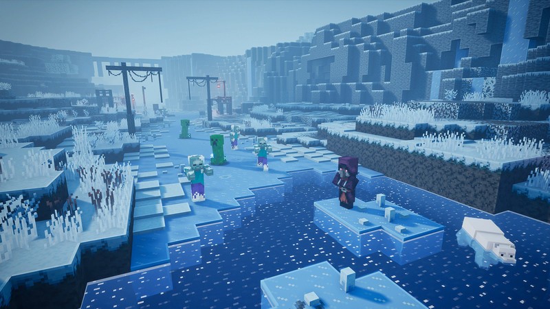Minecraft Dungeons Creeping Winter DLC arrives with Daily Trials on September 8