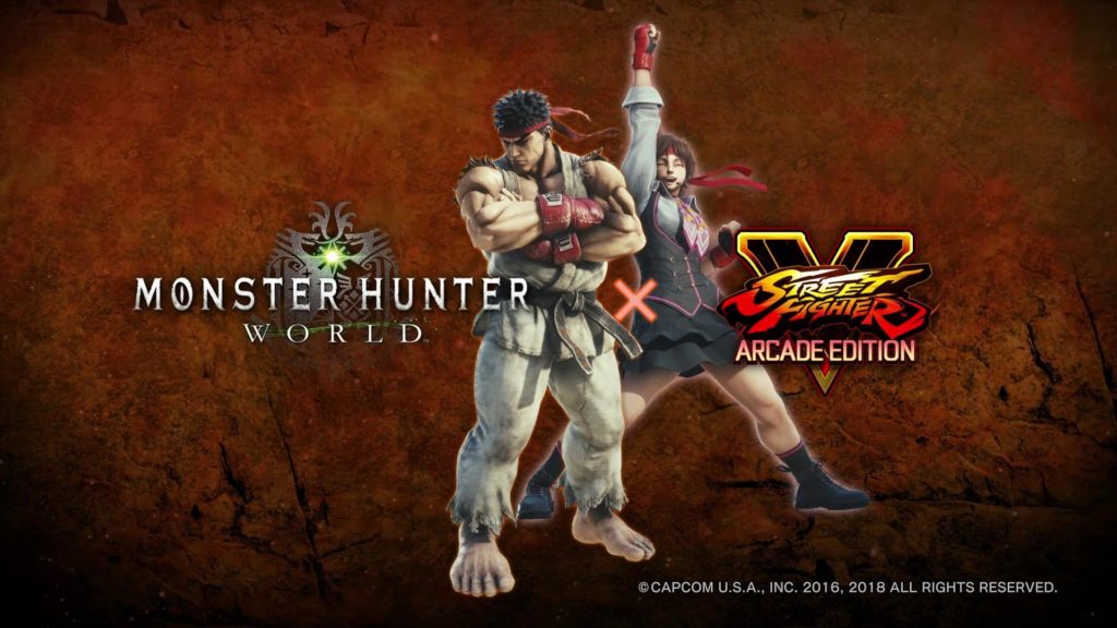 Monster Hunter: World is getting Street Fighter V-themed armour