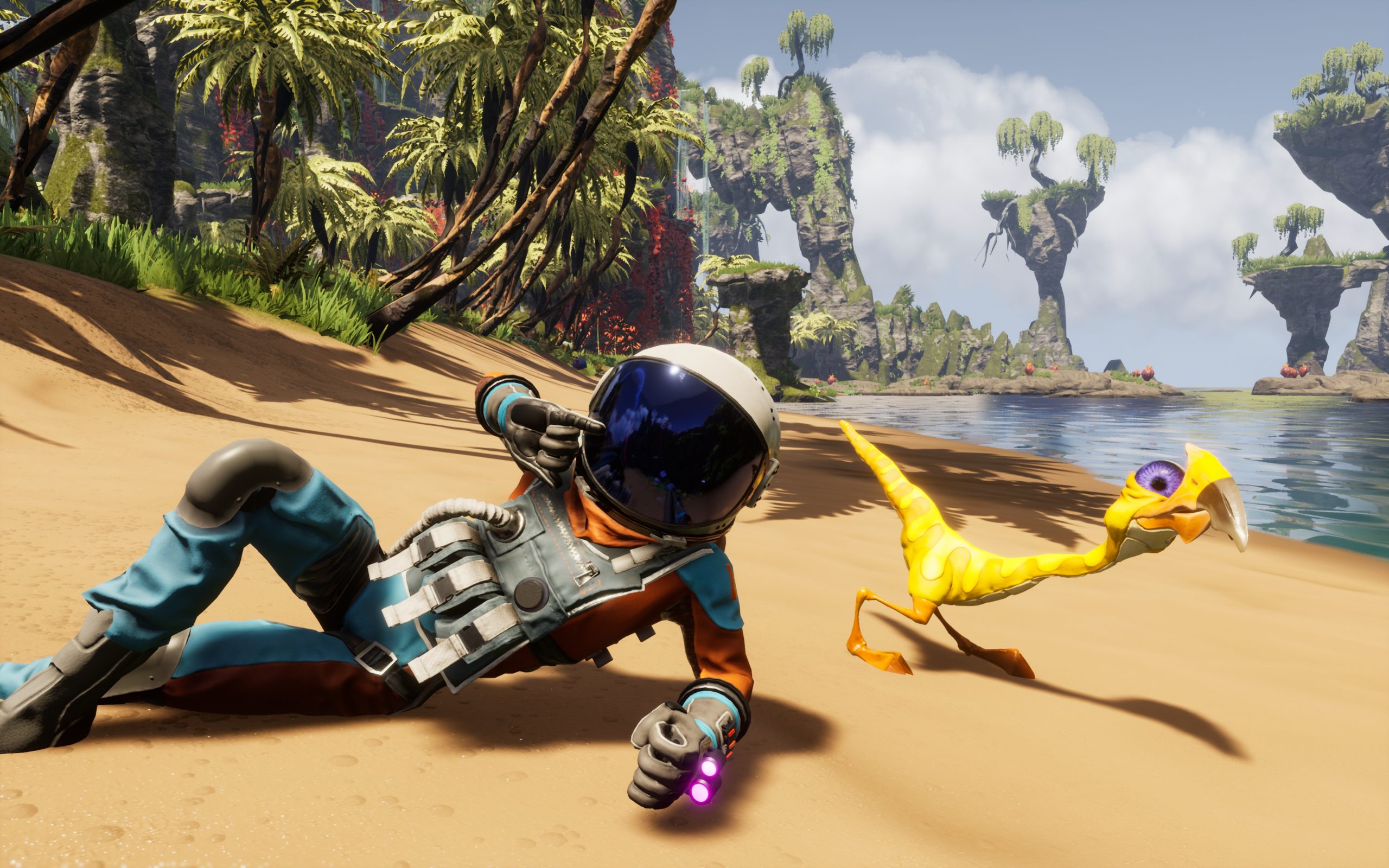 Journey to the Savage Planet Hot Garbage DLC takes players to a new toxic waste planet