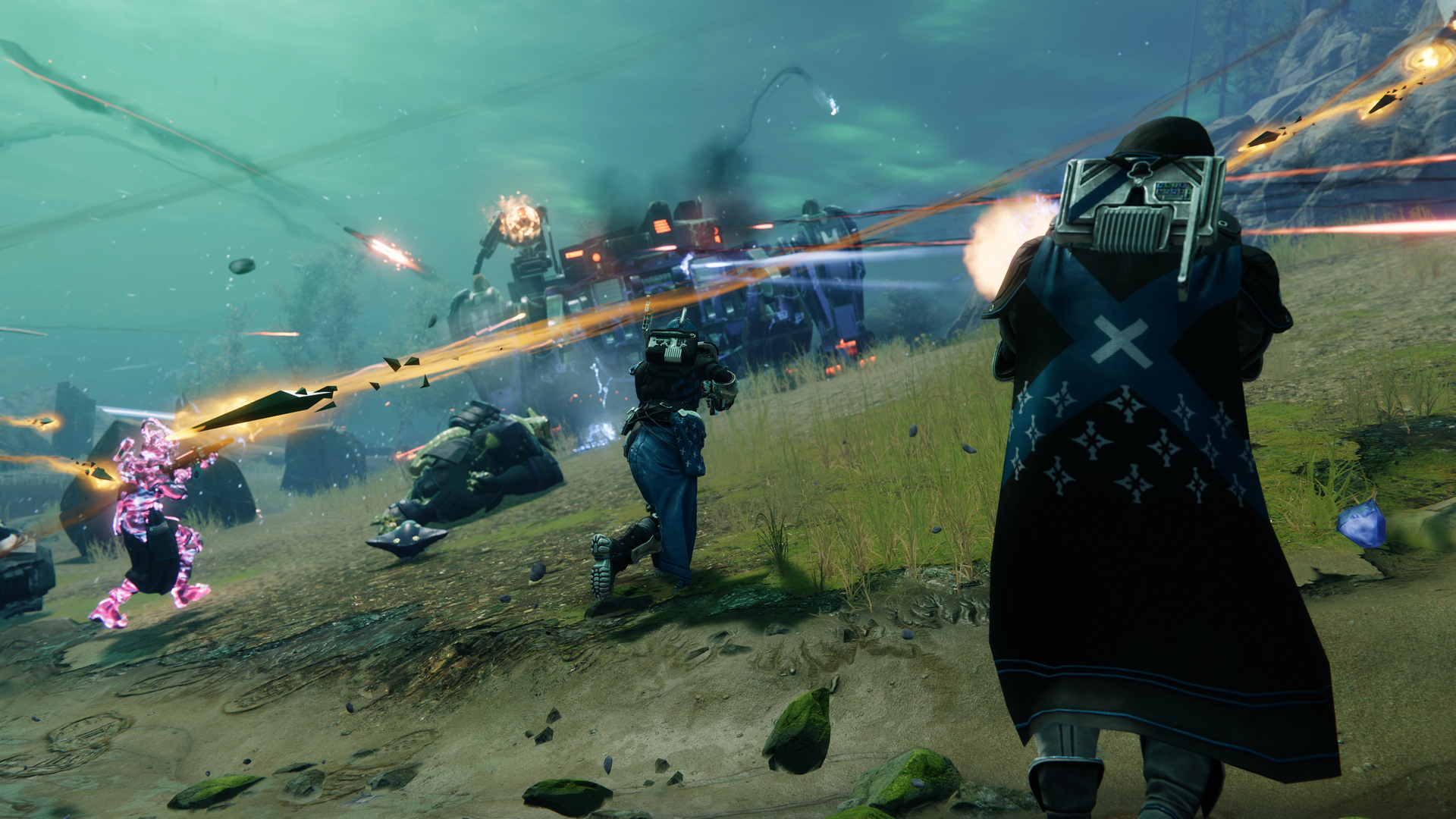 destiny 2 final shape raid salvation's edge - futuristic shooters attack enemies at range