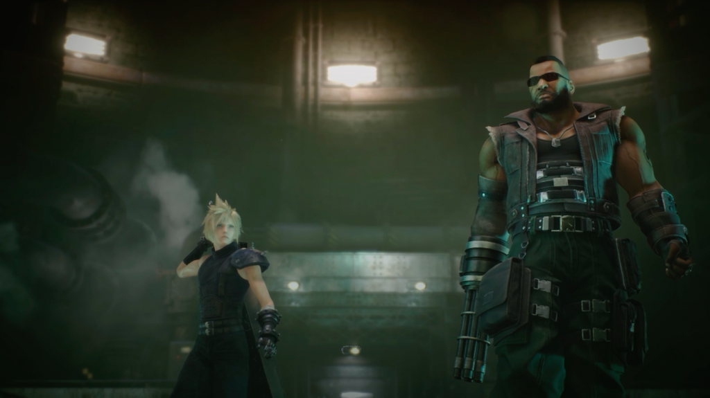 Final Fantasy VII Remake blurry concept art surfaces