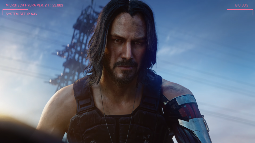 Oh my God, Keanu Reeves is in Cyberpunk 2077