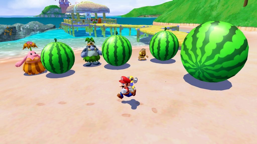 Super Mario Sunshine now supports the Gamecube controller in Super Mario 3D All-Stars on Switch