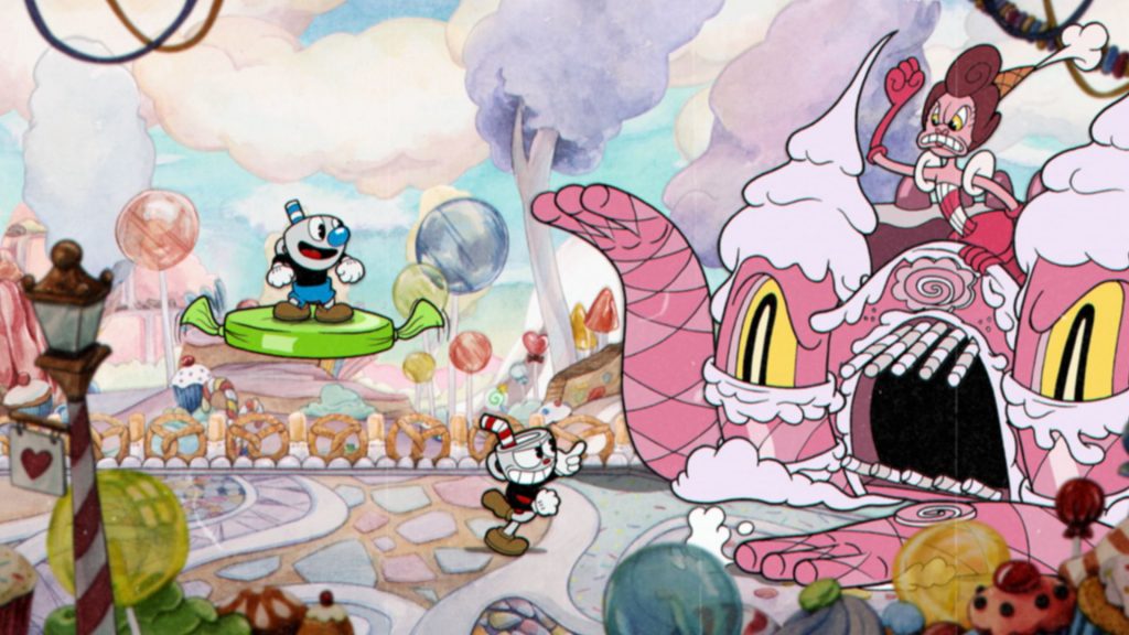 Cuphead shows off its fancy art style with new screens and art