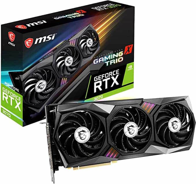 3070 gaming x trio msi