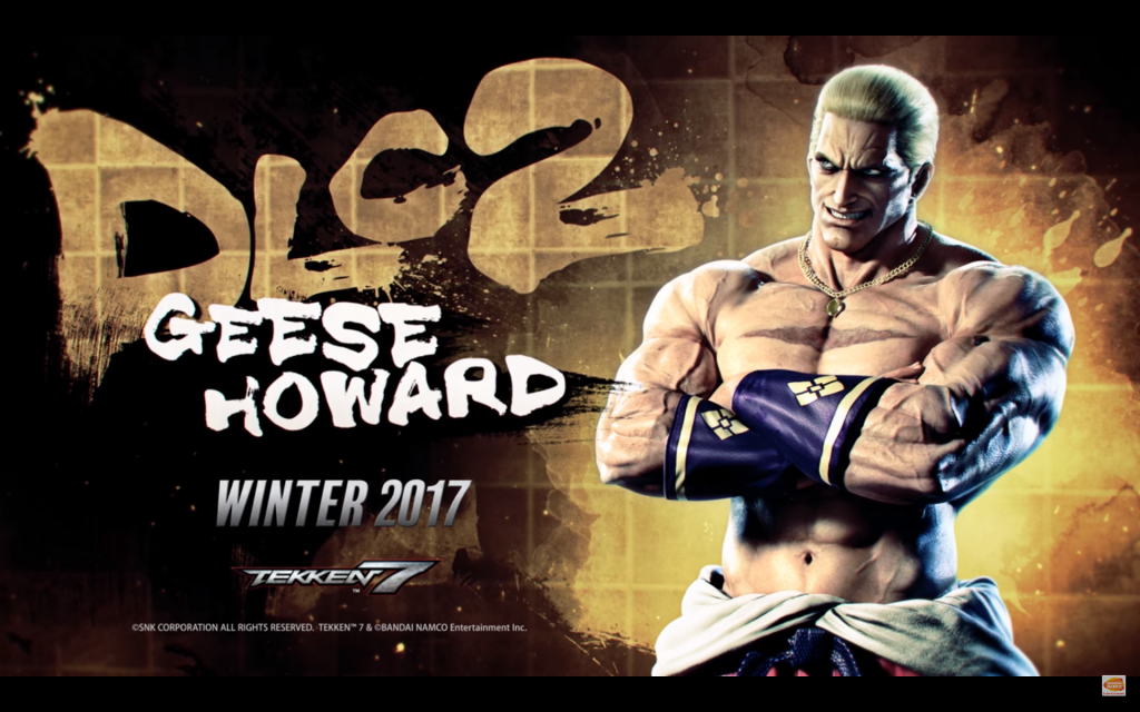 Tekken 7’s next DLC character is Fatal Fury’s mob boss villain Geese Howard.