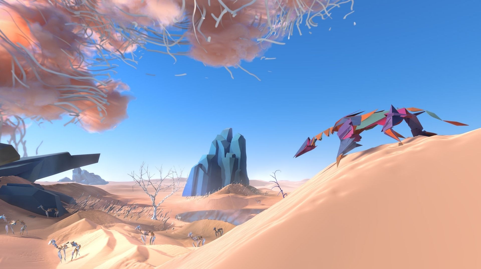 Pensive puzzler Paper Beast comes to PC in summer