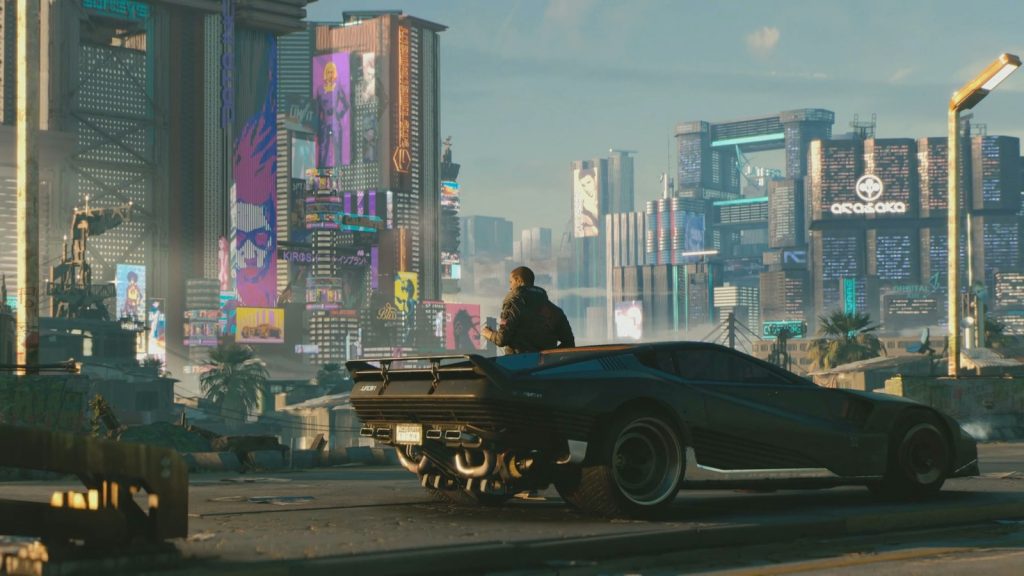 There are hidden messages in the Cyberpunk 2077 E3 trailer