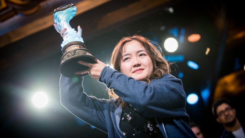 Hearthstone pro Xiaomeng ‘Liooon’ Li is the first woman to win BlizzCon title