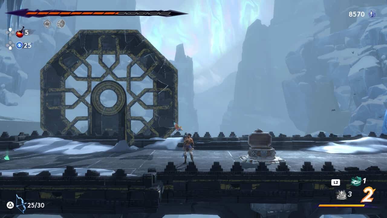 Shadow of the colossus - screenshot 2 featuring Prince of Persia The Lost Crown Architect puzzle solution.