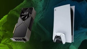 Compare the performance of Nvidia RTX 4080 Super and PS5.