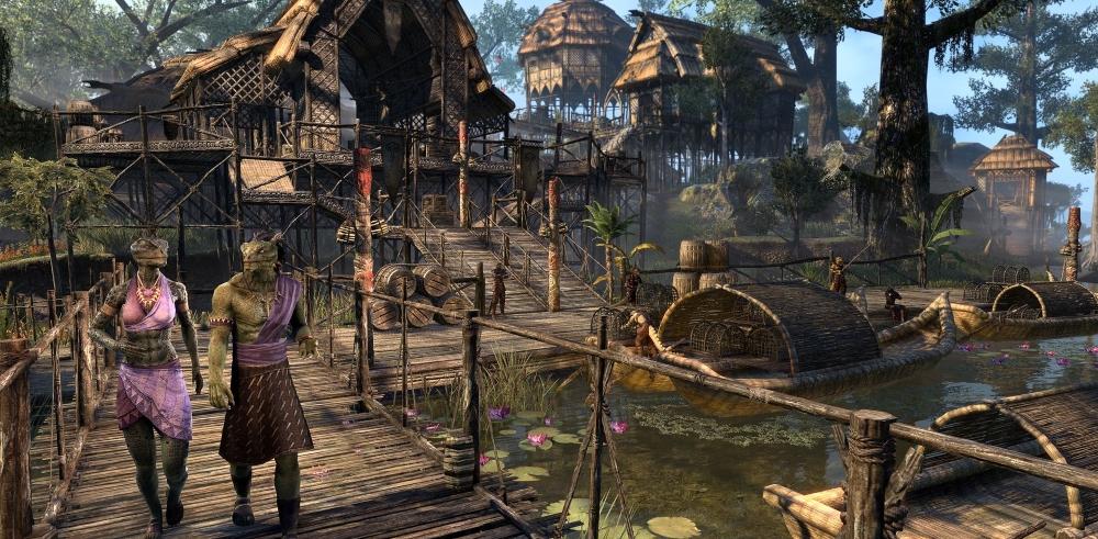 The Elder Scrolls Online’s Argonian-flavoured expansion is out now