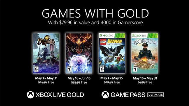 Armello, Dungeons 3 and Lego Batman are among May’s offerings for Xbox Games With Gold
