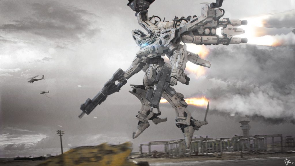 FromSoftware employee shares Armored Core inspired image, sparking speculation