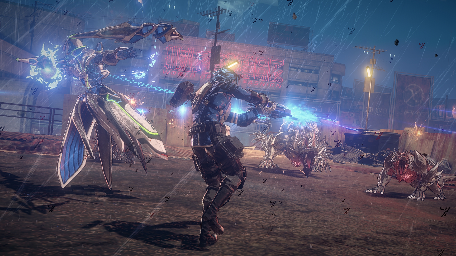 Astral Chain influenced by Ghost in the Shell