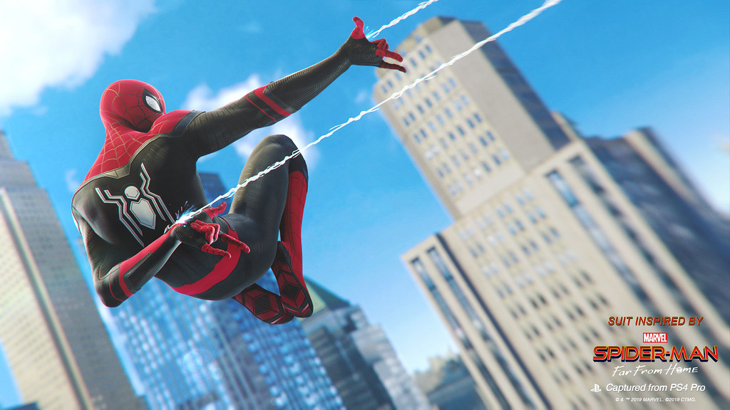Spider-Man gets two free new suits to celebrate Spider-Man Far From Home