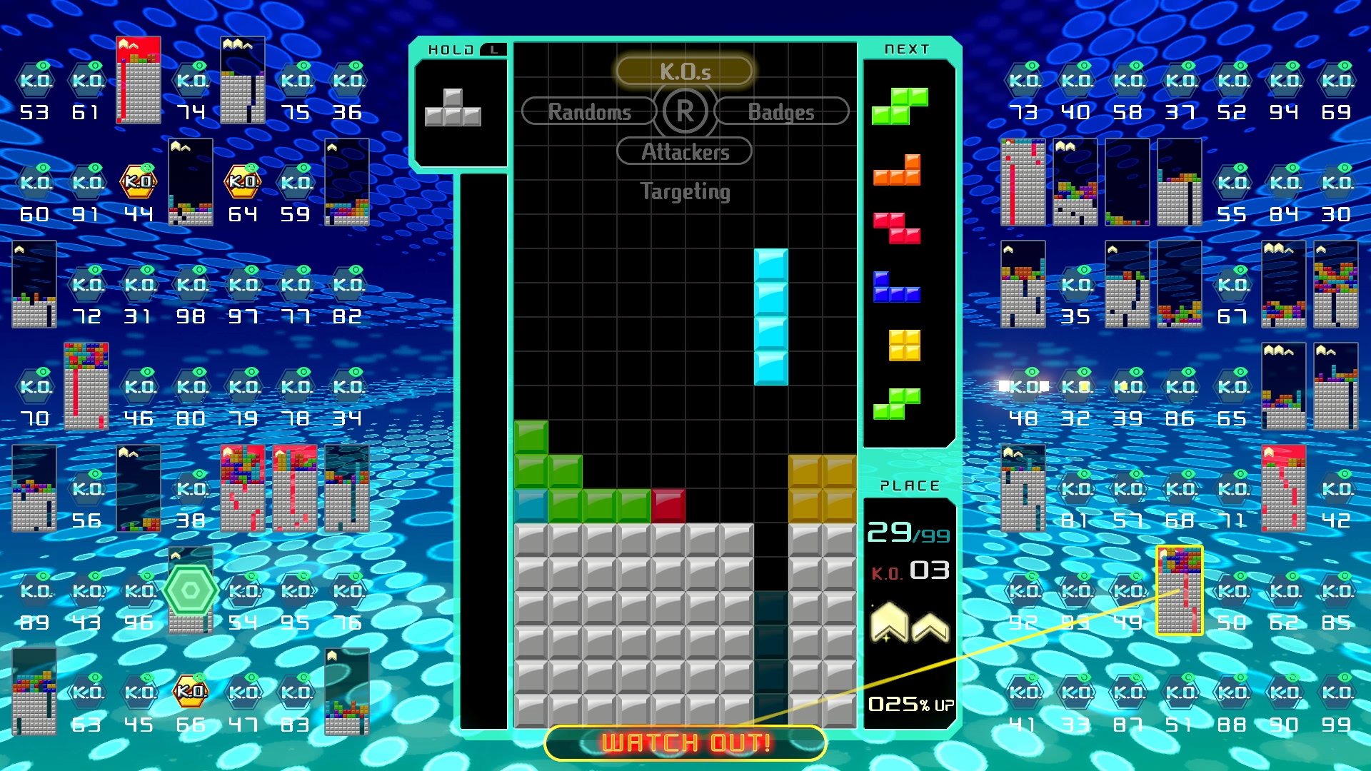 Tetris 99 begins detailing its offline multiplayer DLC