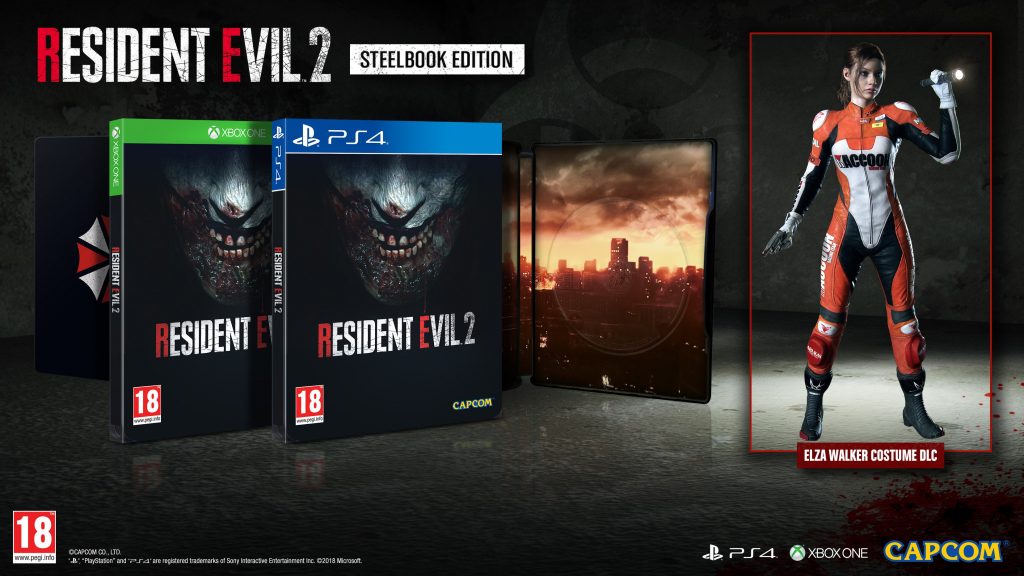 Resident Evil 2 is getting a Steelbook Edition in Europe