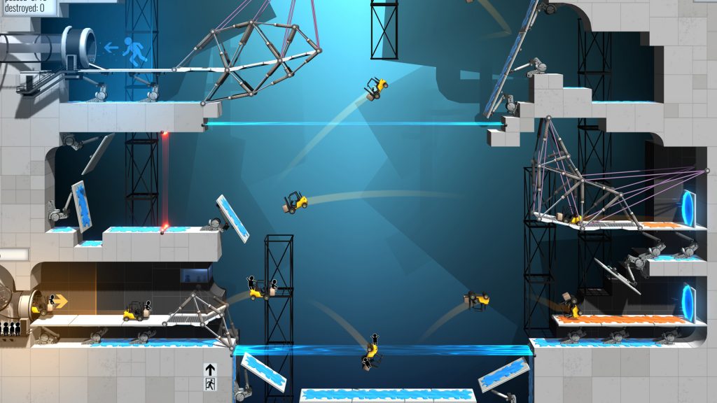 Bridge Constructor Portal launches for PC, Android and iOS