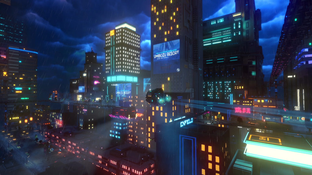 Neon-noir adventure Cloudpunk heads to consoles this October