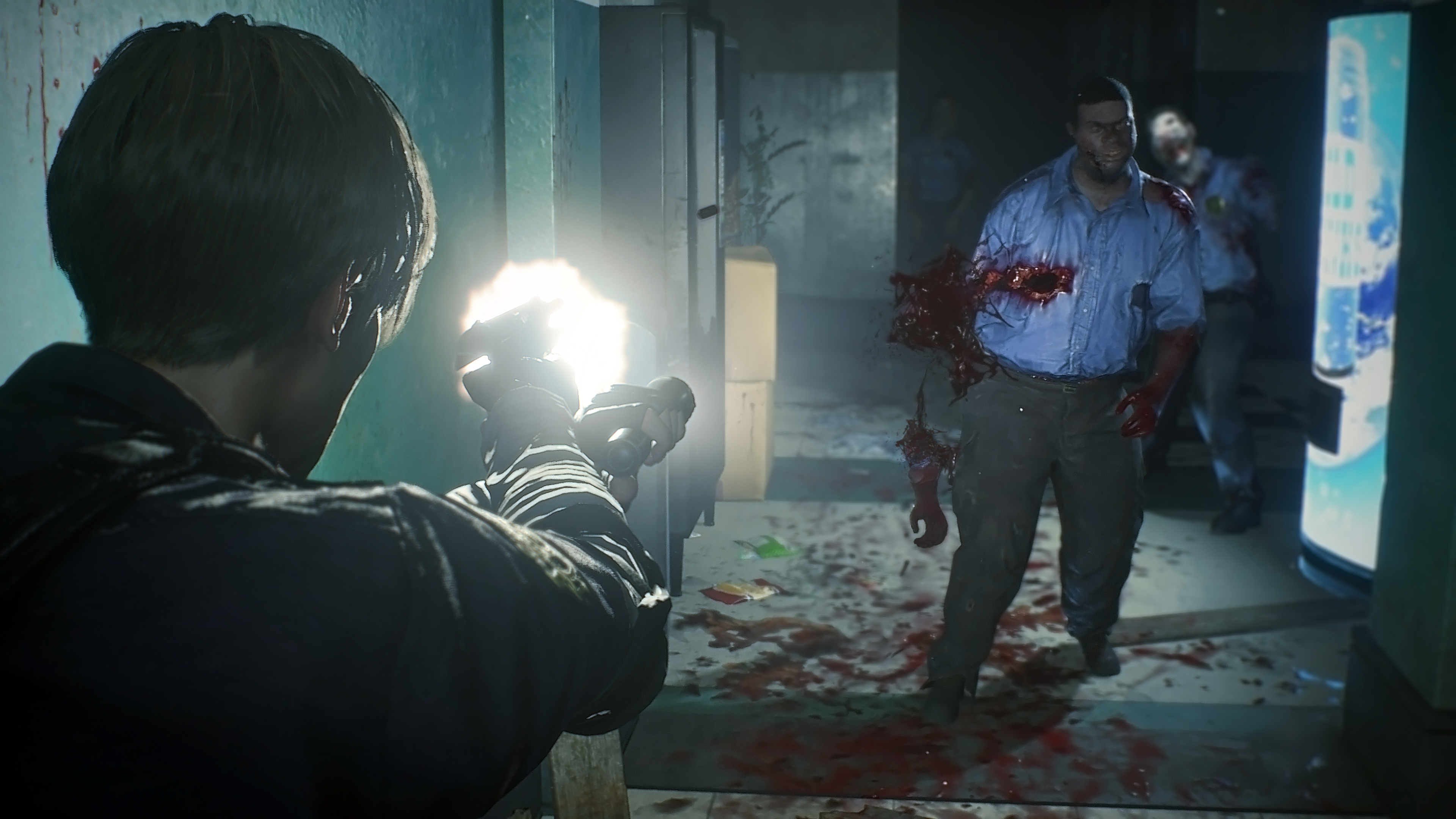 Yes, Resident Evil 2 still lets you play as a lump of tofu