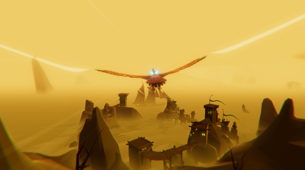 The Falconeer combines serene visuals with fantasy aerial dogfighting in new trailer