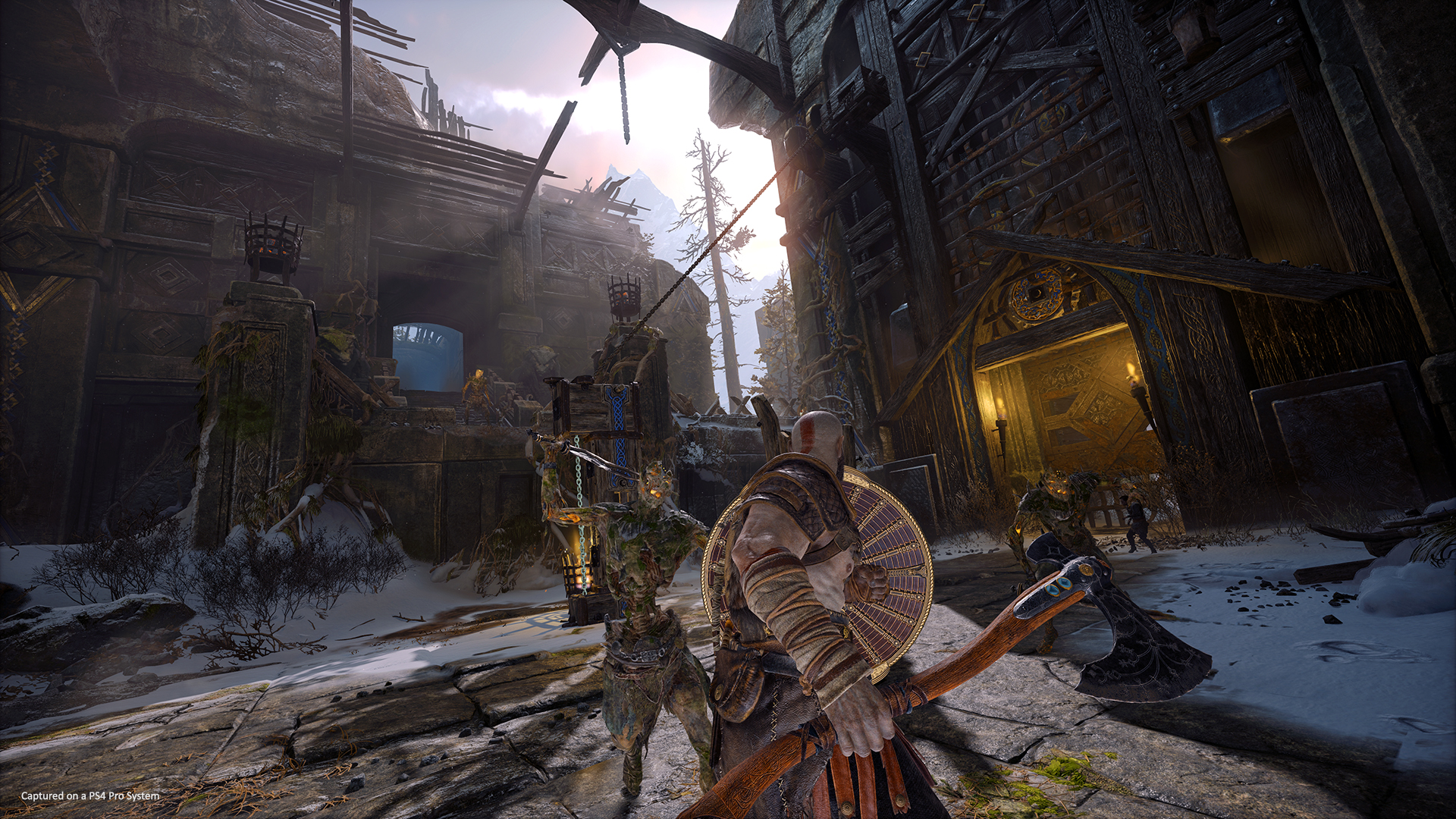 God of War features a performance boost for PS4 Pro owners