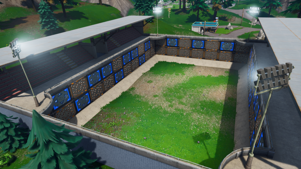 Fortnite update 5.41 lands with Spiky Stadium and port-a-fortress grenade