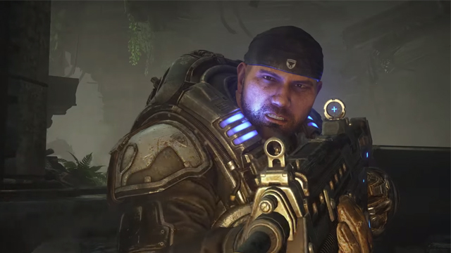 Gears 5 Xbox Series S/X enhancements include Dave Bautista as Marcus Fenix in campaign
