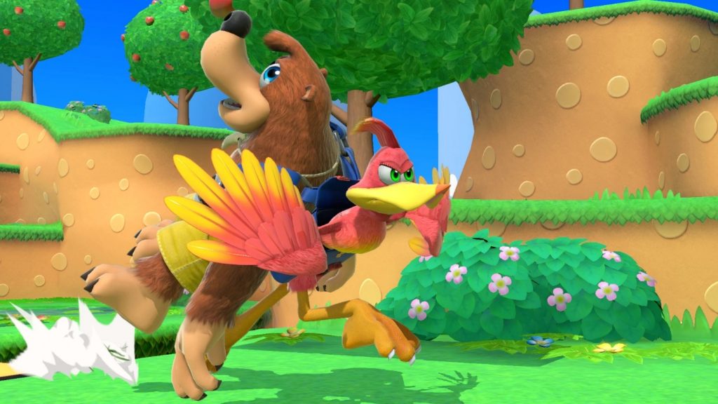 Banjo and Kazooie launch today in Super Smash Bros. Ultimate