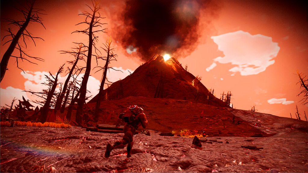 No Man’s Sky Origins update brings volcanoes, sandworms, wild robots and more