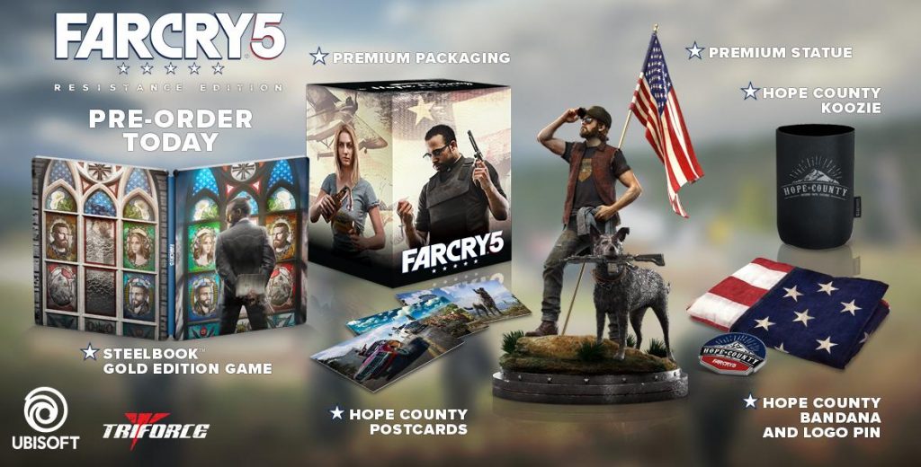 There’s a $200 Far Cry 5 Collector’s Edition coming to the US