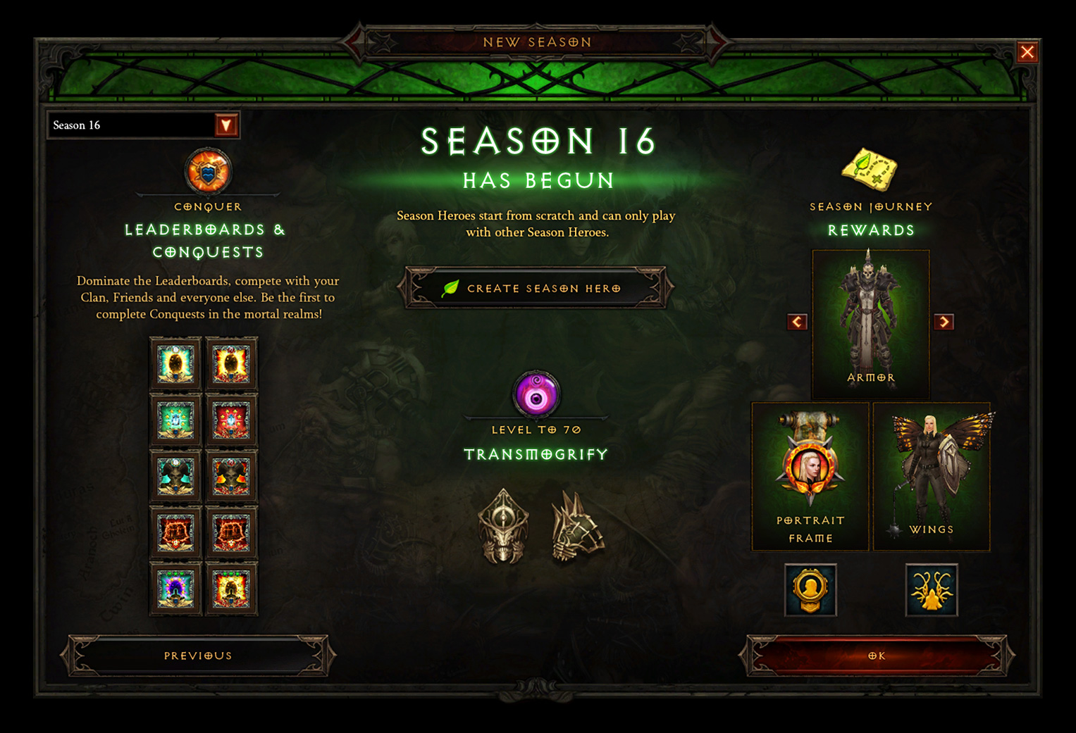 Diablo 3’s season 16 is live right now