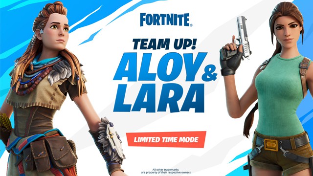Fortnite to get a Horizon Zero Dawn & Tomb Raider crossover event this week