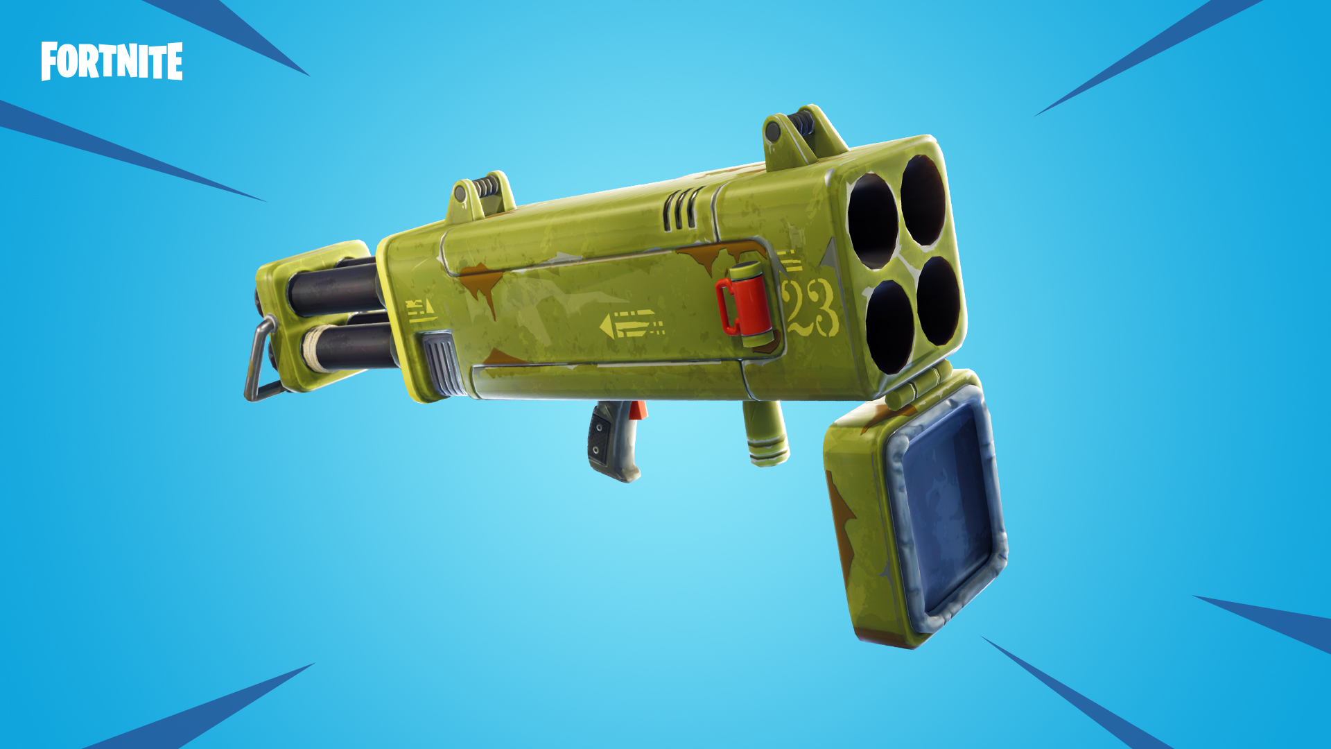 Fortnite update 4.2 lets you eat apples and blow people up with a Quad Launcher