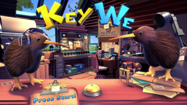 KeyWe is a co-op puzzler that sees you run a post office as a pair of Kiwi birds
