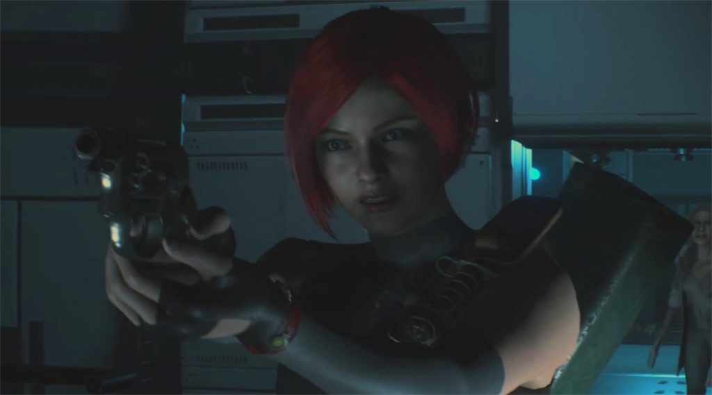 This Resident Evil 2 mod doffs its cap to Dino Crisis